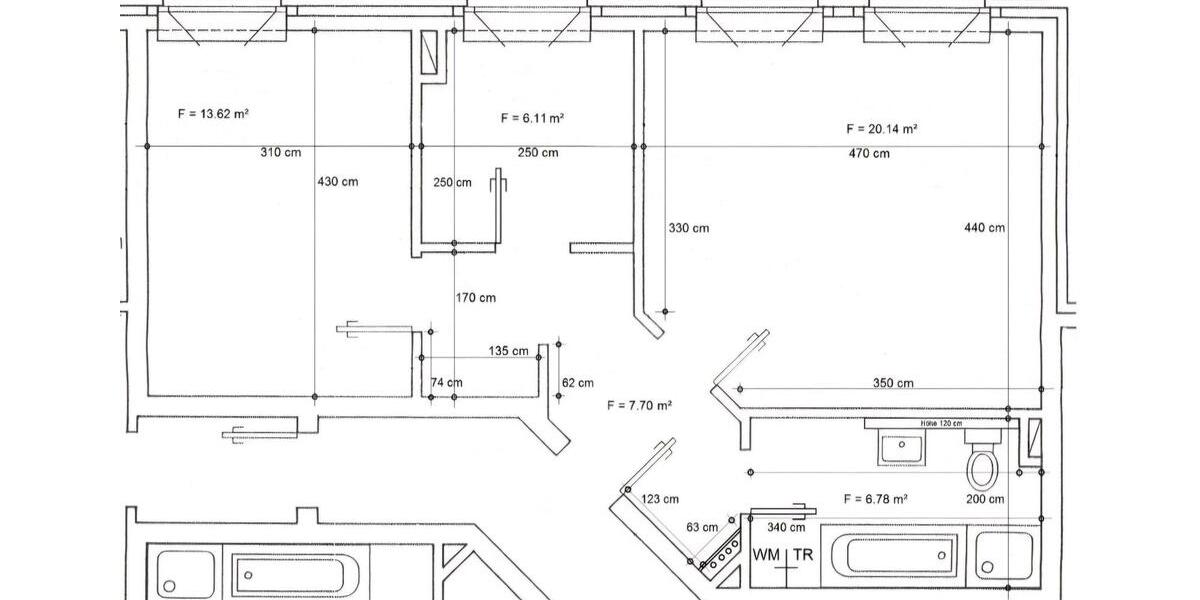 Etagenwohnung Salzhausen - 2 Zimmer, 54 m&sup2;, 700&euro; | Angebot:25367965