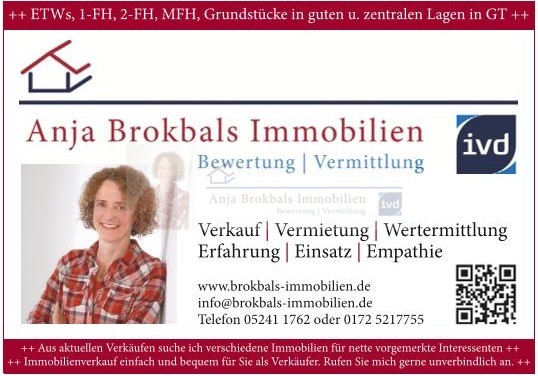 Gütersloh: Erdgeschoss mit Garten und Garage in einem 2 Familienhaus, stadtnahe Lage am Grüngürtel - 4.5 Gütersloh Isselhorst | Angebot:20476906