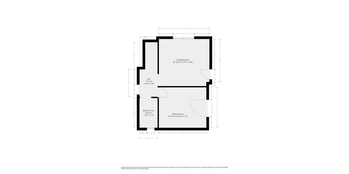 Etagenwohnung Schmelz - 2 Zimmer, 50 m&sup2;, 600&euro; | Angebot:25350674