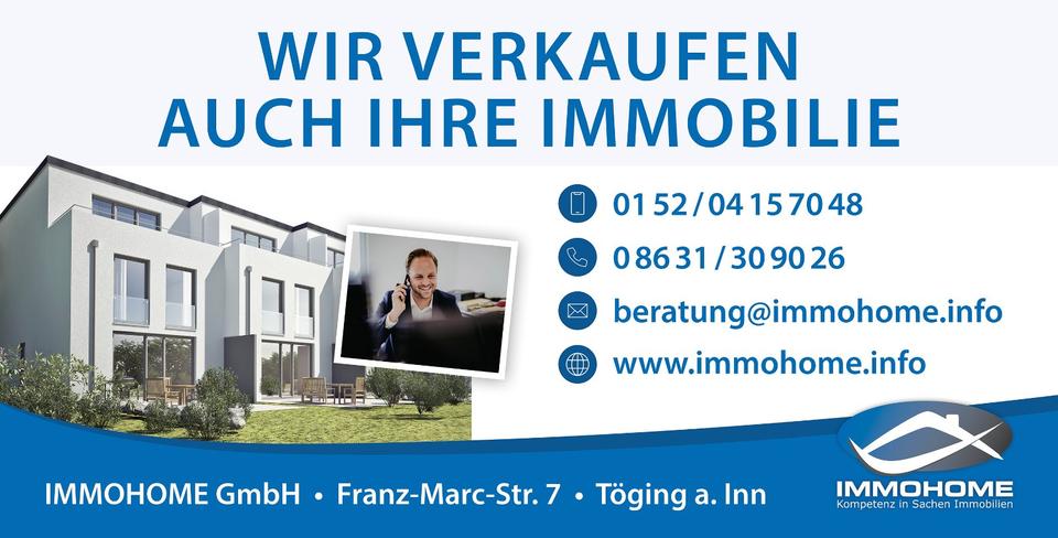 Traumhafte 5-Zi. Neubauwohnung mit viel Platz für die Familie in Burgkirchen-Holzen zu vermieten! 5 zimmer