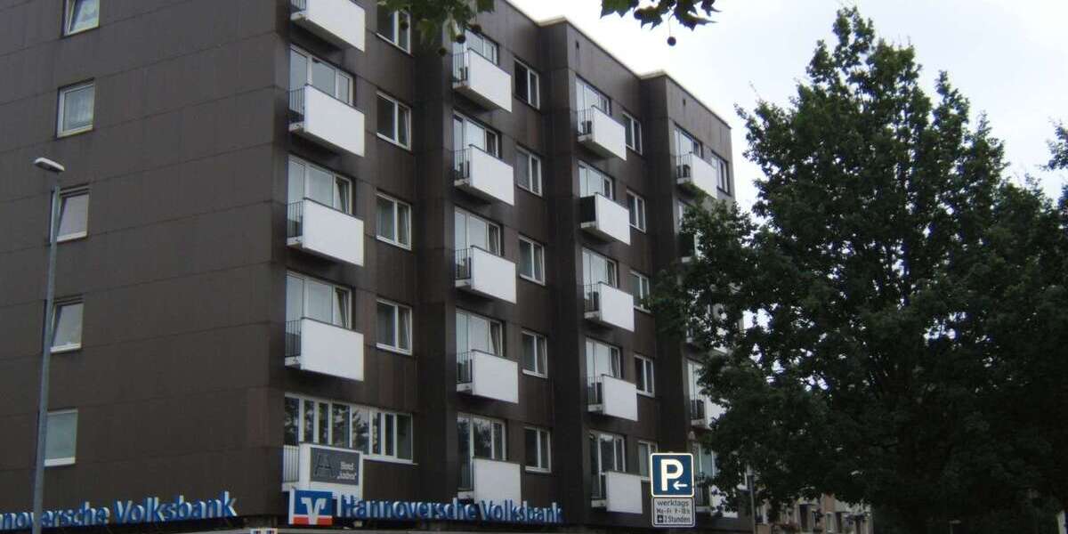 Etagenwohnung Hannover Ledeburg - 1 Zimmer, 45 m&sup2;, 360&euro; | Angebot:25228390