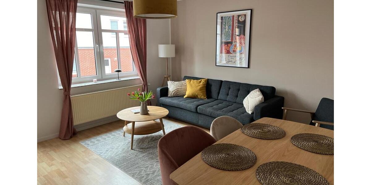 möblierte 3-Raum Wohnung in Toplage inkl. Balkon, Stellplatz 3 zimmer