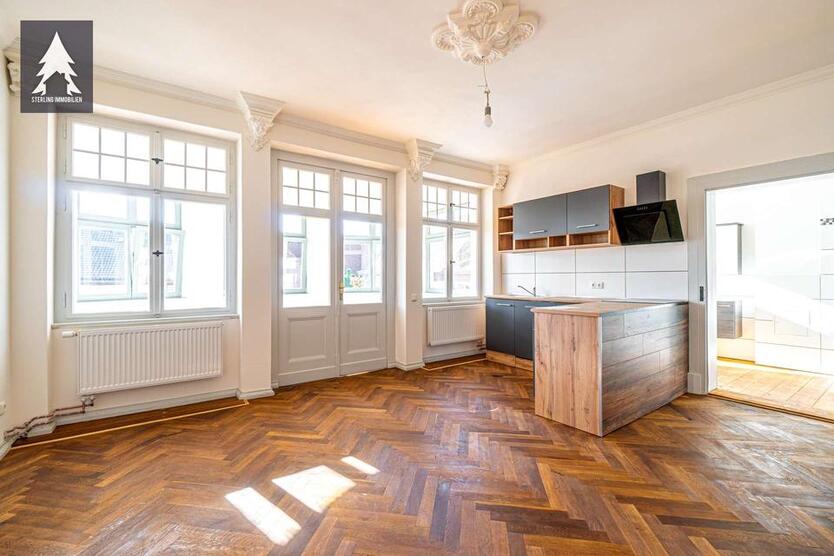 Kann man schöner Wohnen? Historische Wohnung mit Garten – Einzigartig!