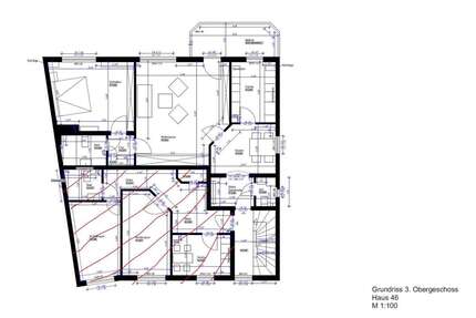 Wohnung Dortmund Innenstadt West - 2.5 Zimmer, 86 m&sup2;, 710&euro; | Angebot:27055767