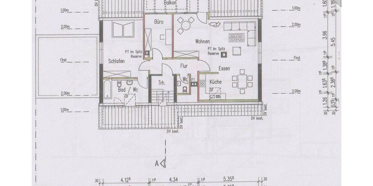 Etagenwohnung Schwäbisch Gmünd Herlikofen - 3 Zimmer, 94 m&sup2;, 950&euro; | Angebot:26833844