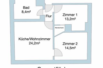 Wohnen auf Zeit Rottweil - 1 Zimmer, 60 m&sup2;, 300&euro; | Angebot:26283488