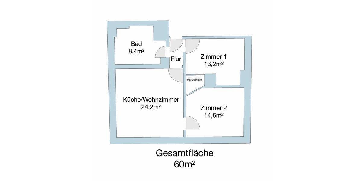 Wohnen auf Zeit Rottweil - 1 Zimmer, 60 m&sup2;, 300&euro; | Angebot:26283488