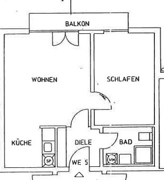Mockritz: 2-Zimmer-Wohnung mit Balkon in ruhiger Lage - Etagenwohnung Dresden Kleinpestitz/Mockritz | Angebot:26754078
