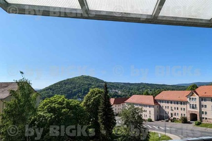 BIGKs - Suhl-Leninring: FREIE AUSSICHT - 3 Raum Wohnung Suhl,sep.Küche,Dusch-Wannenbad, Balkon (-;) - Wohnung Suhl Suhl Friedrich-Wolf-Straße | Angebot:25045621