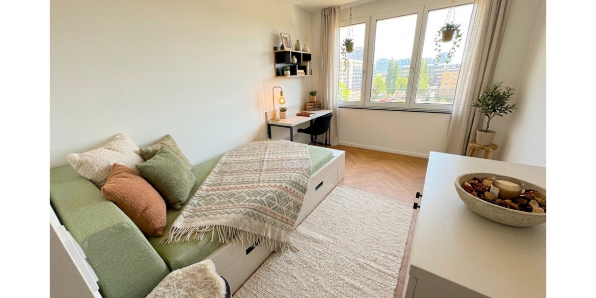Etagenwohnung Berlin Friedrichshain - 1 Zimmer, 22 m&sup2;, 634&euro; | Angebot:27052730