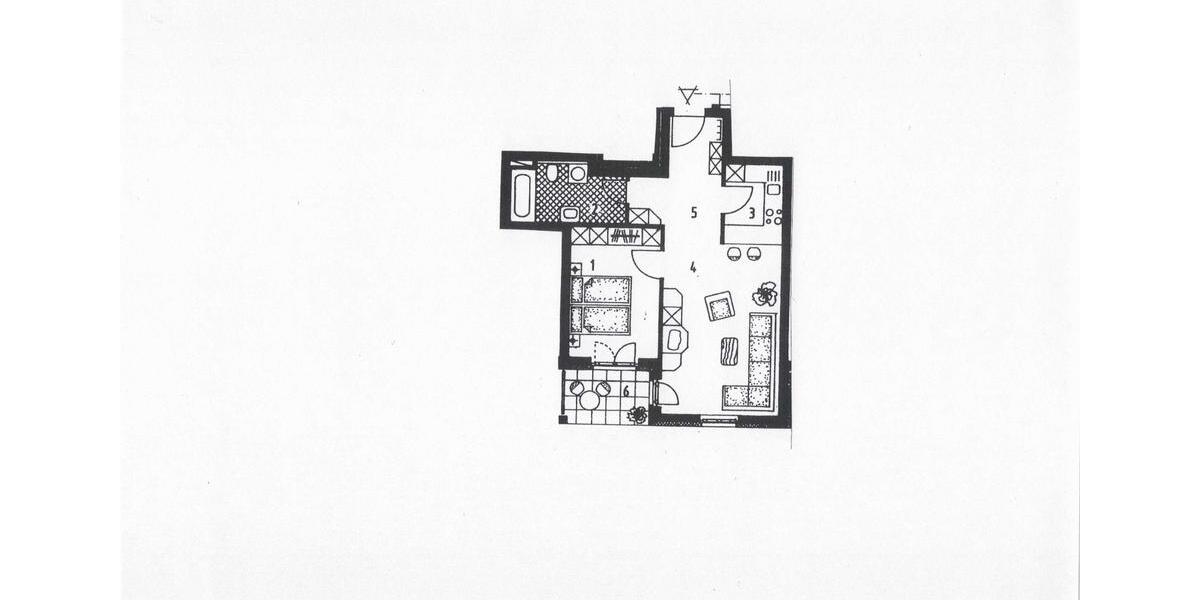 Etagenwohnung Weil am Rhein - 2 Zimmer, 54 m&sup2;, 570&euro; | Angebot:26132024