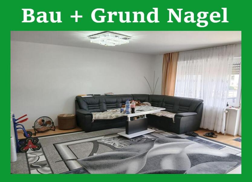 Schön aufgeteilte Wohnung (1.OG) mit Balkon und Garage im Zentrum zimmer