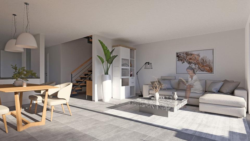 Erstbezug nach Neubau I Energetisch neutral I Doppelhaushälfte in Spenge 6 zimmer