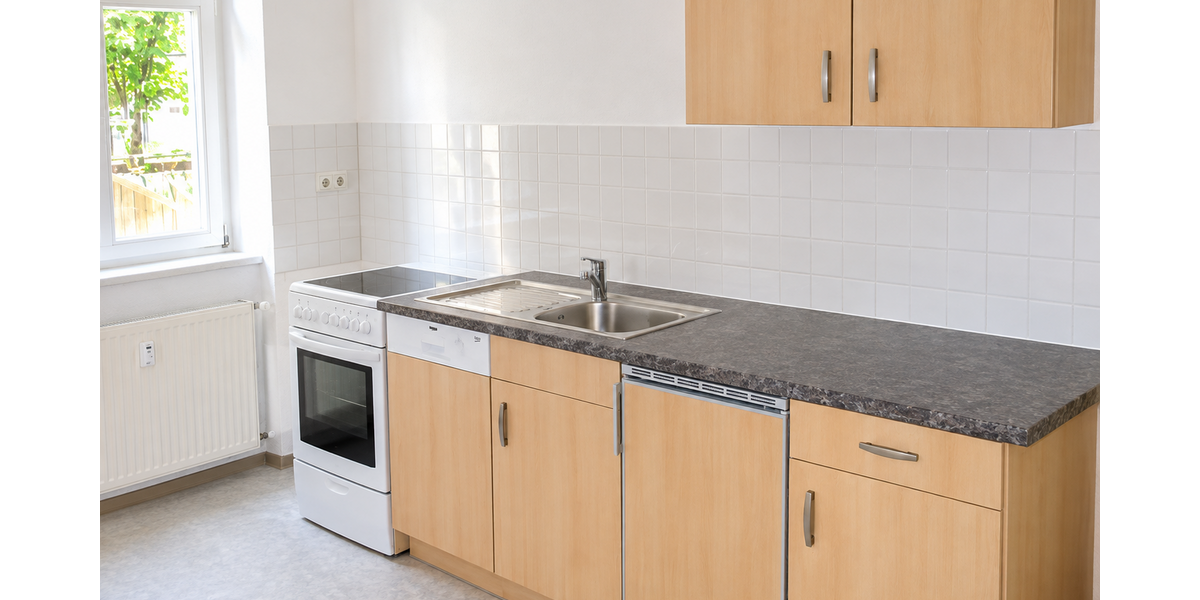 Untermhaus! 2 Raum Erdgeschosswohnung mit EBK* und Wanne! - Erdgeschoßwohnung Gera Debschwitz | Angebot:27332484