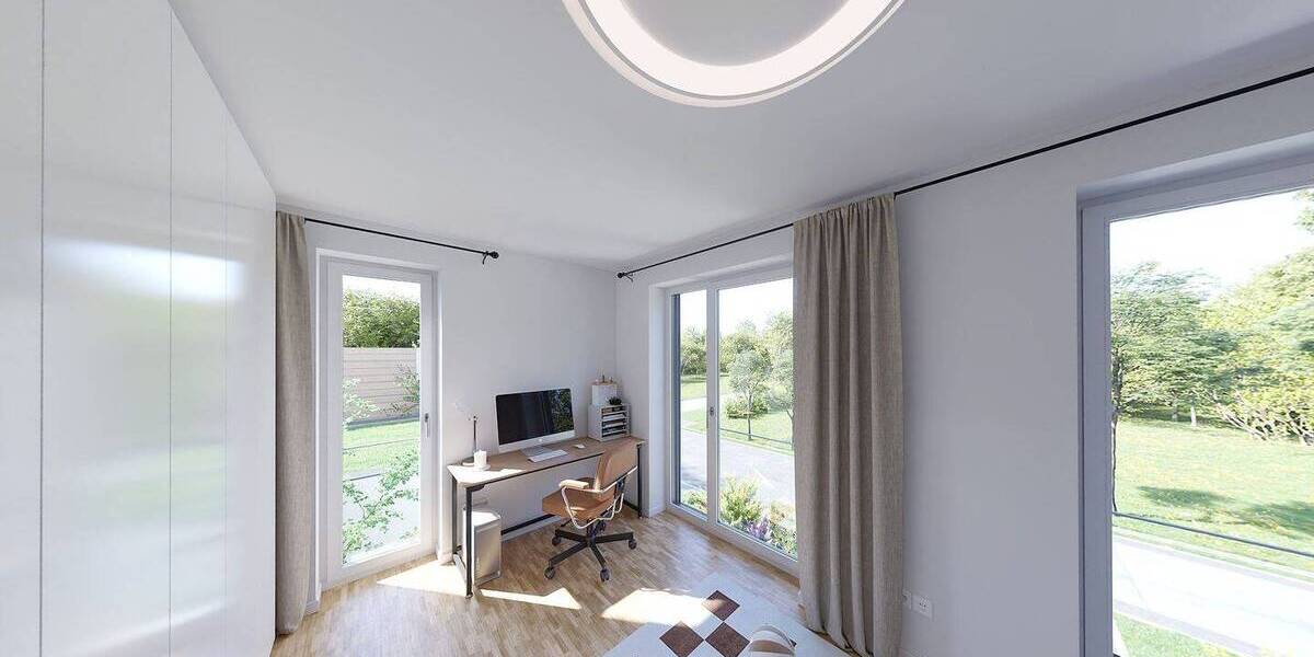 Reihenendhaus Unterföhring - 4 Zimmer, 137 m&sup2;, 3.923&euro; | Angebot:25214160