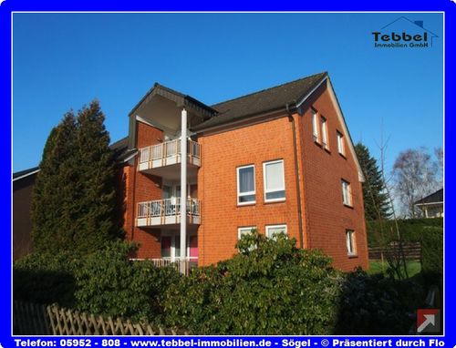 Etagenwohnung Werlte - 4 Zimmer, 103 m&sup2;, 670&euro; | Angebot:24996730