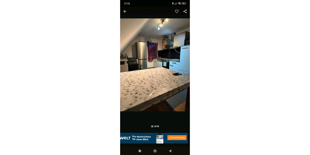 Dachgeschoßwohnung Sohren - 2 Zimmer, 60 m&sup2;, 640&euro; | Angebot:26420094