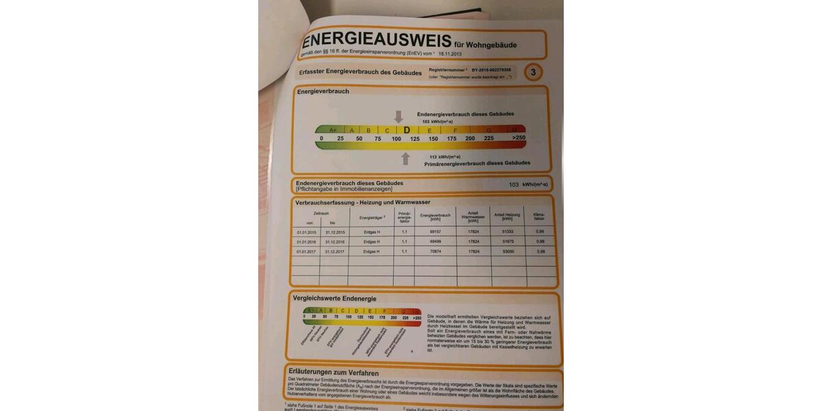 Etagenwohnung Gunzenhausen - 3 Zimmer, 75 m&sup2;, 750&euro; | Angebot:25945351