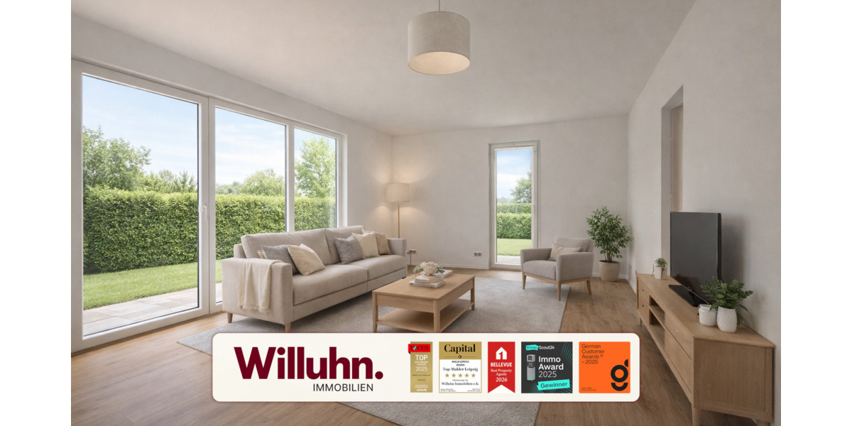 Etagenwohnung Machern - 2 Zimmer, 55 m&sup2;, 831&euro; | Angebot:26015328