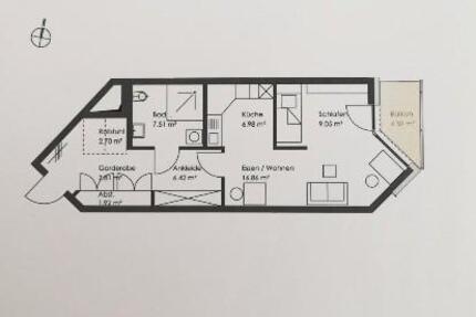 behindertengerechte Wohnung in Bückeburg 1 zimmer