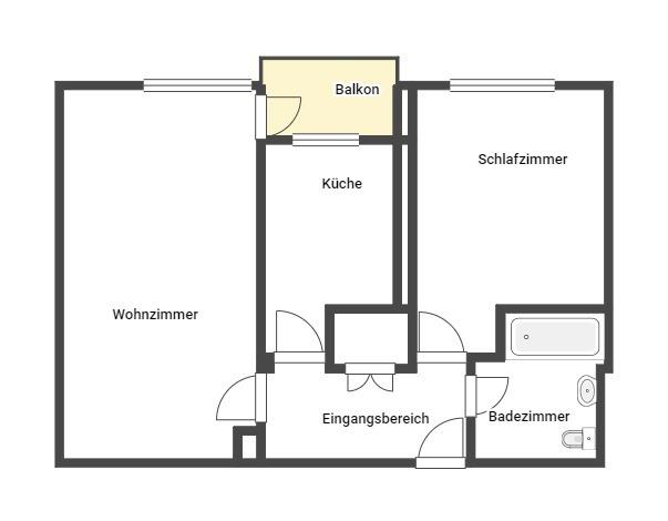 Erdgeschoßwohnung Weißenthurm - 2 Zimmer, 57 m&sup2;, 353&euro; | Angebot:20177191