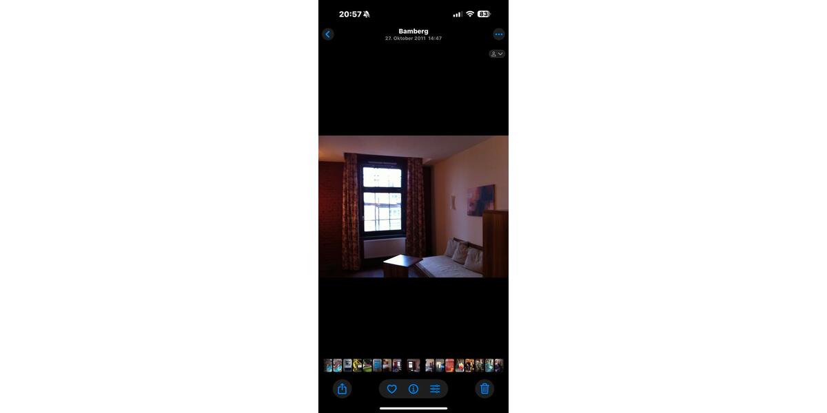 Apartment 33 qm Bamberg Erba Insel 1 zimmer