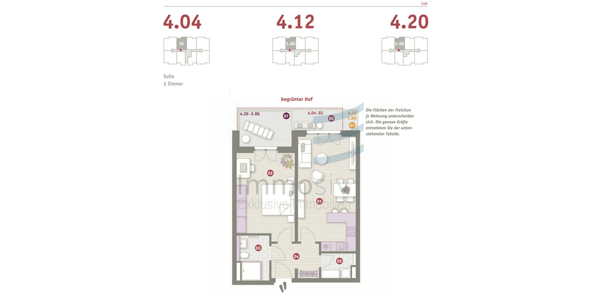 Etagenwohnung Nauen - 2 Zimmer, 62 m&sup2;, 850&euro; | Angebot:26672737