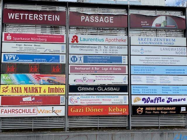 Gewerbeobjekt Nürnberg Langwasser - 1.200&euro; | Angebot:20958475