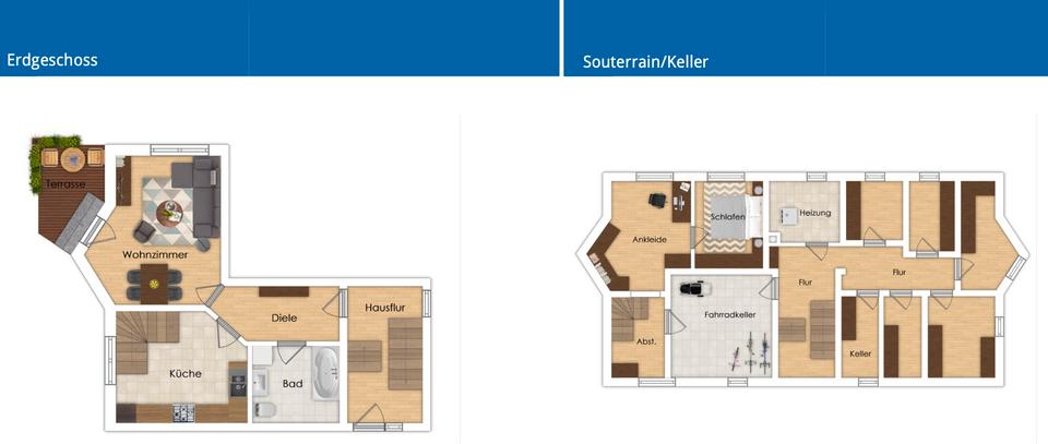 Erdgeschoßwohnung Wesel - 3 Zimmer, 73 m&sup2;, 850&euro; | Angebot:26112609