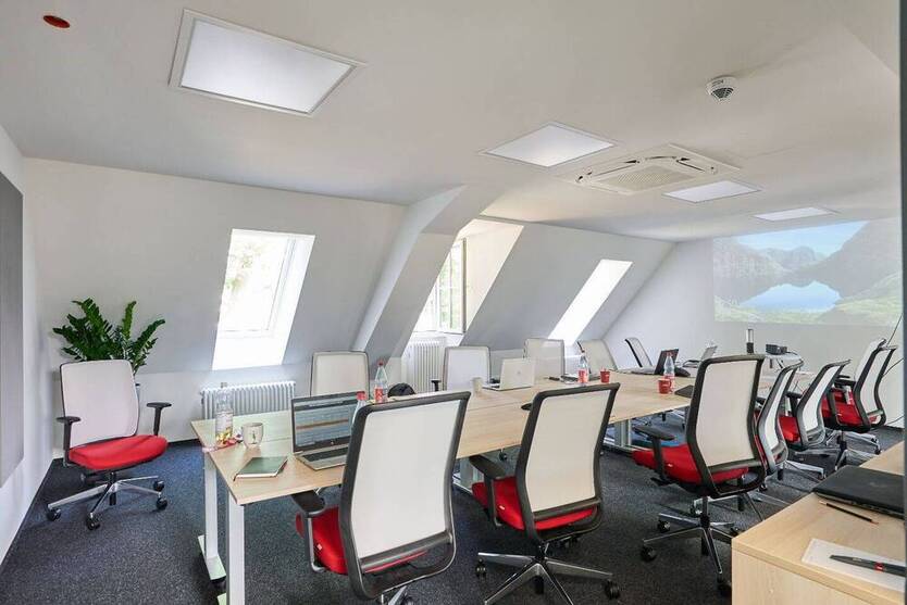 Großzügige Büromieteinheit mit CAT6-Verkabelung - All-in-Miete