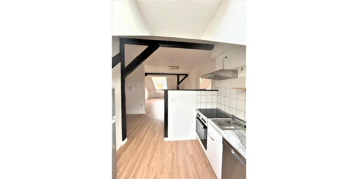 Dachgeschoßwohnung Riesa - 2 Zimmer, 59 m&sup2;, 360&euro; | Angebot:26167143