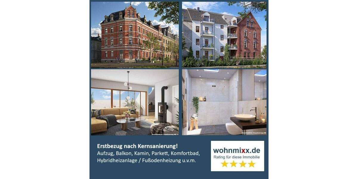Erstbezug in Chemnitz Hilbersdorf 3 zimmer