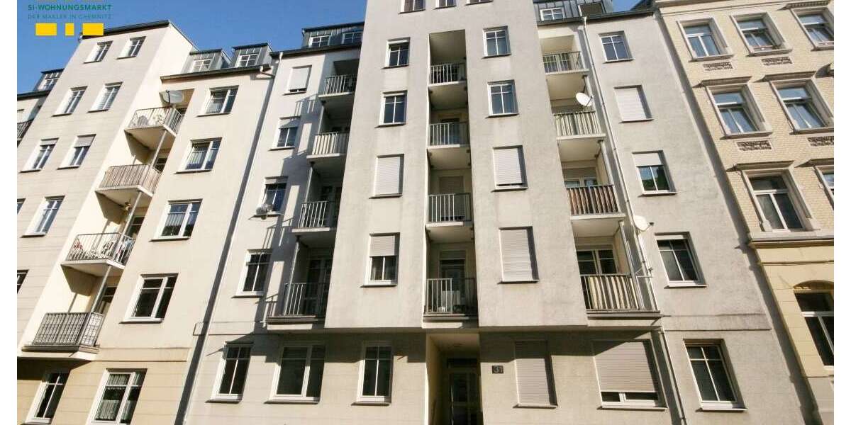 Etagenwohnung Chemnitz Sonnenberg - 1 Zimmer, 42 m&sup2;, 200&euro; | Angebot:27053381