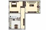 Etagenwohnung Freiberg - 2 Zimmer, 49 m&sup2;, 305&euro; | Angebot:26589101