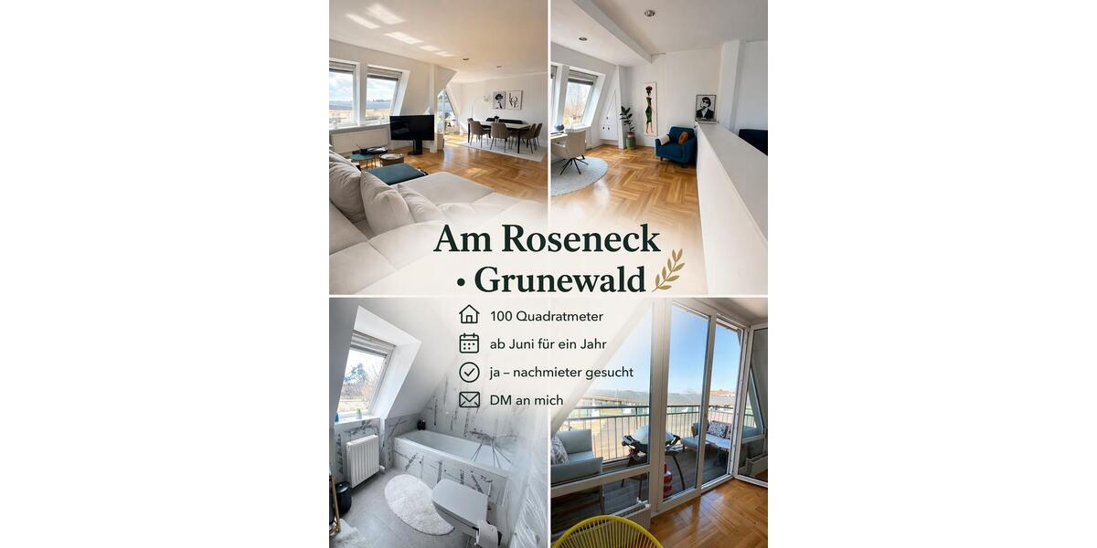 Dachgeschoßwohnung Berlin Charlottenburg-Wilmersdorf - 2 Zimmer, 100 m&sup2;, 1.570&euro; | Angebot:26278835