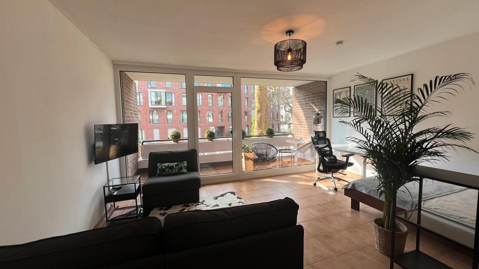 Wohnen auf Zeit Düsseldorf Lörick - 1 Zimmer, 42 m&sup2;, 1.150&euro; | Angebot:26566721