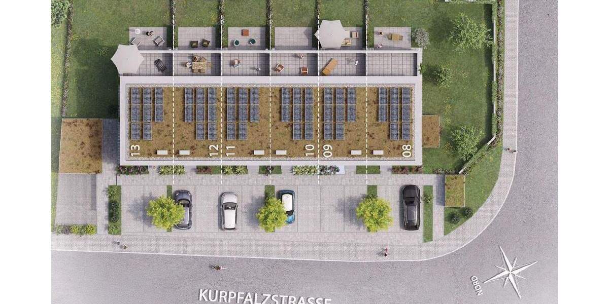 Neubau! - In Nußloch 2 attraktive Reihenendhäuser mit Garten- und Dachterrasse 5 zimmer