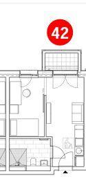 Etagenwohnung Braunschweig Wabe-Schunter-Beberbach - 2 Zimmer, 34 m&sup2;, 470&euro; | Angebot:26638044