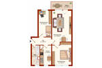 Etagenwohnung Bad Dürrenberg - 3 Zimmer, 60 m&sup2;, 382&euro; | Angebot:26450229
