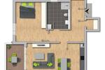 Etagenwohnung Duisburg Duisburg-Mitte - 2 Zimmer, 83 m&sup2;, 1.000&euro; | Angebot:25648648