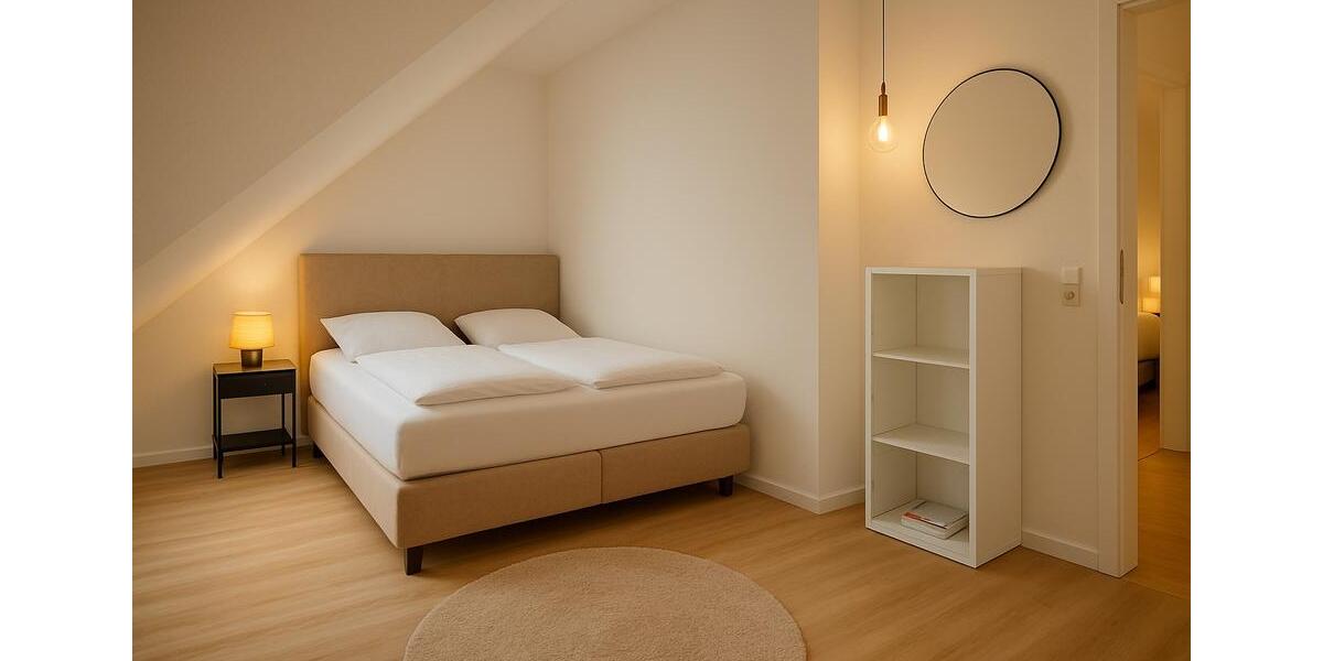 3Zimmer voll möblierte helle Maisonettenwohnung 3 zimmer