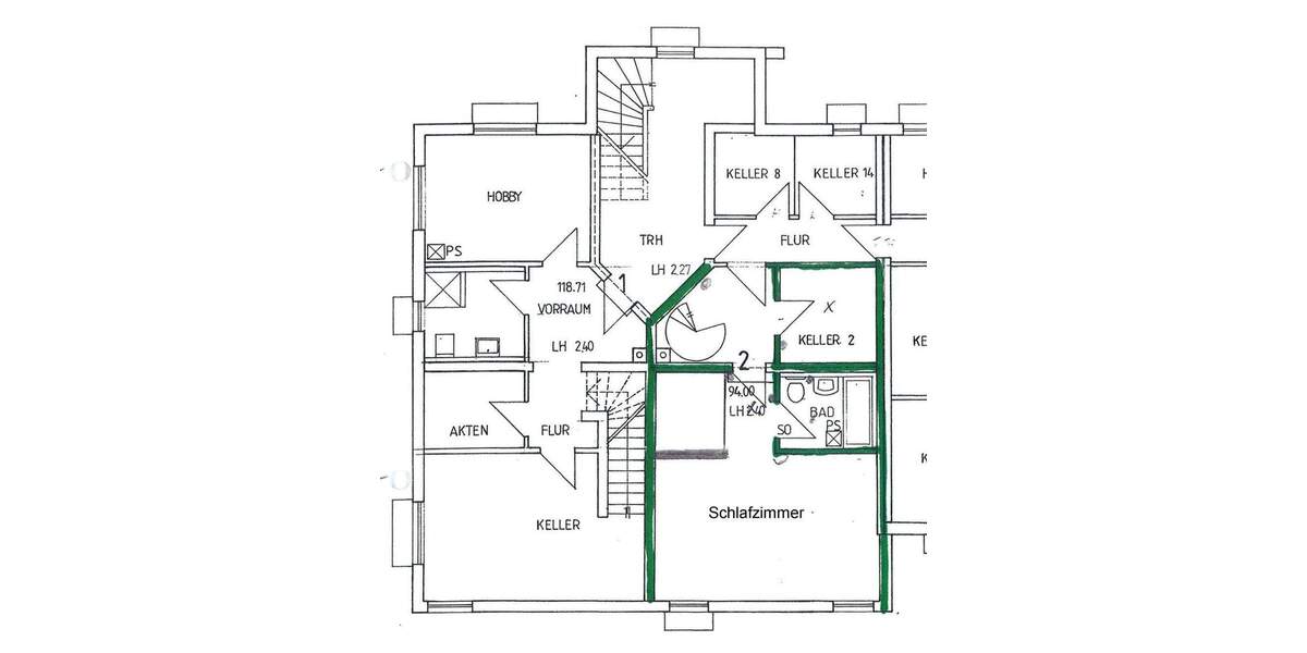 Etagenwohnung Beilngries - 3 Zimmer, 90 m&sup2;, 790&euro; | Angebot:25109355