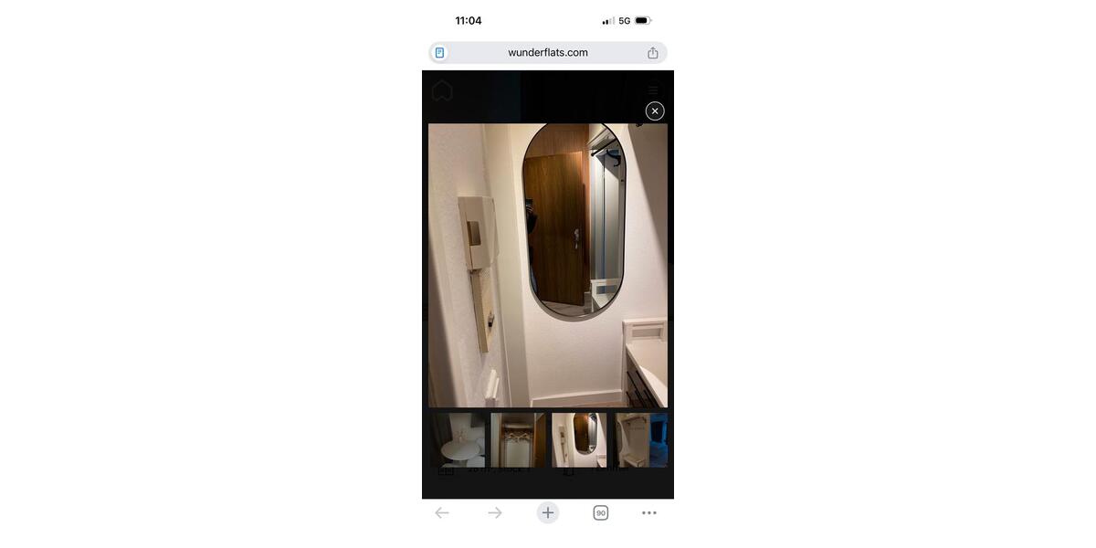 Etagenwohnung Düsseldorf Stadtbezirk 7 - 1 Zimmer, 26 m&sup2;, 900&euro; | Angebot:26058850