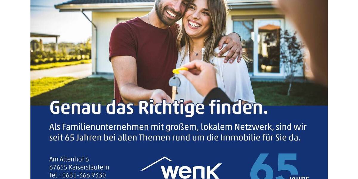 Etagenwohnung Kaiserslautern Innenstadt - 2 Zimmer, 70 m&sup2;, 945&euro; | Angebot:26017538