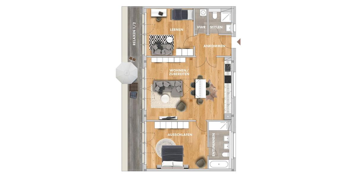 Einfamilienhaus Leipzig Mitte - 3 Zimmer, 114 m&sup2;, 1.950&euro; | Angebot:26266408