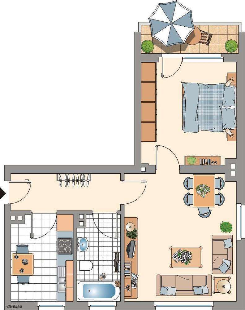 Wohnung zum Mieten in Eschweiler 409 € 46 m²