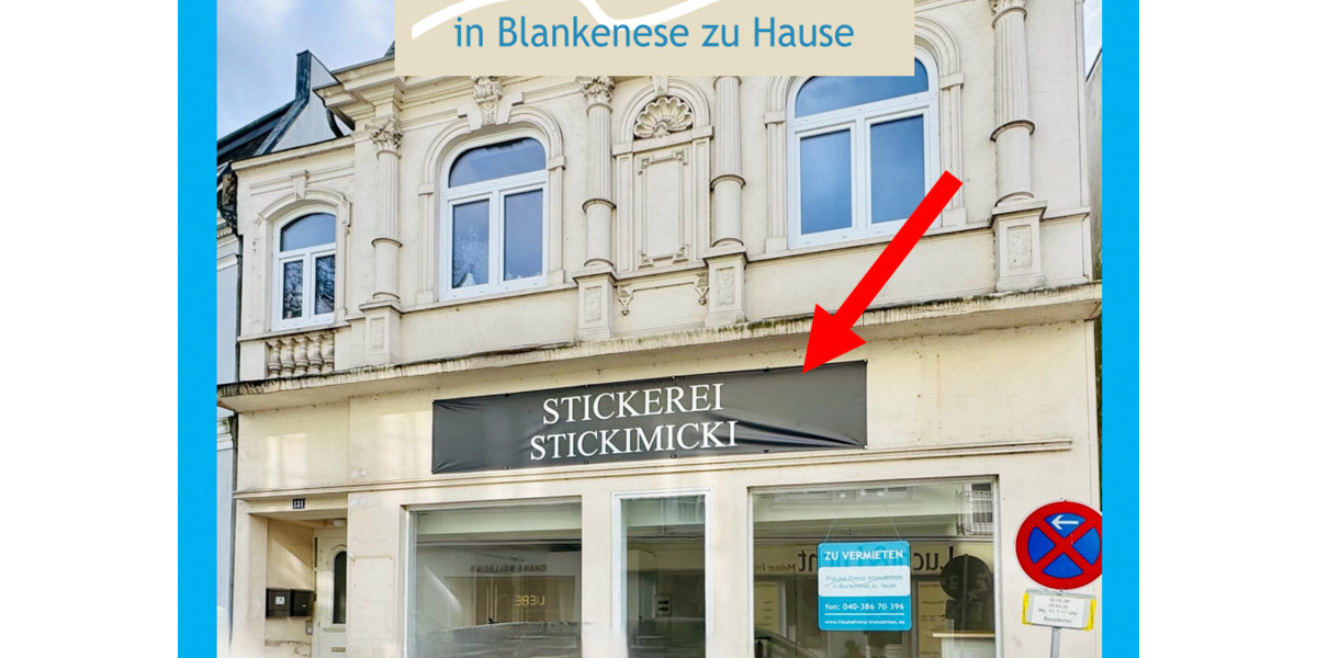 Gewerbeobjekt Hamburg Blankenese - 1 Zimmer, 1.200&euro; | Angebot:25301895