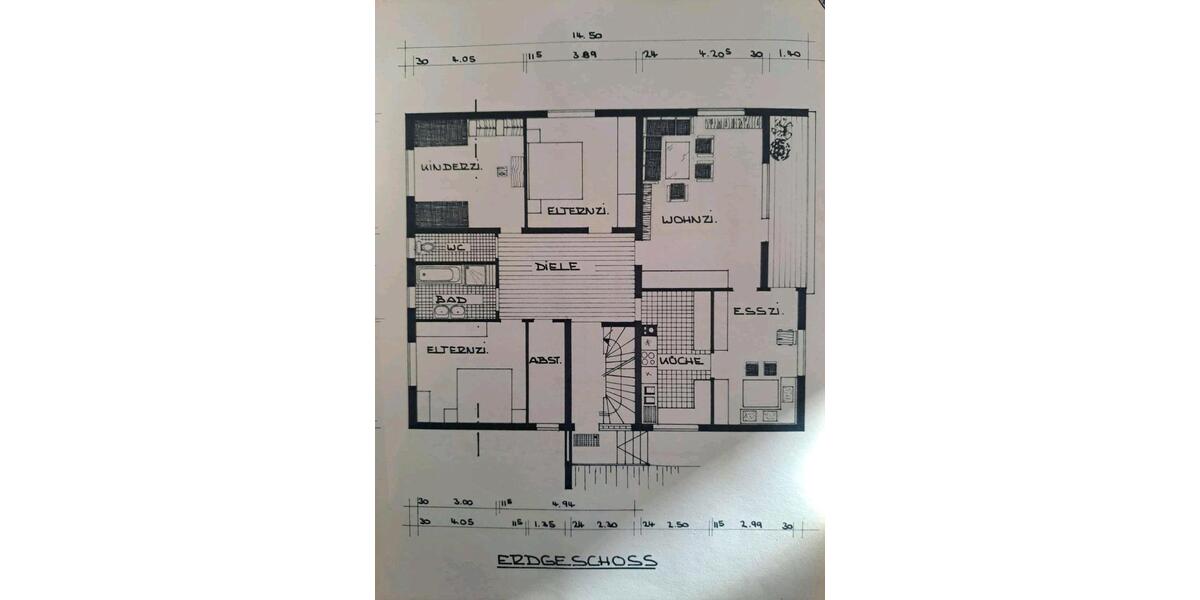 Erdgeschoßwohnung Ettenheim - 5 Zimmer, 130 m&sup2;, 1.040&euro; | Angebot:25446987