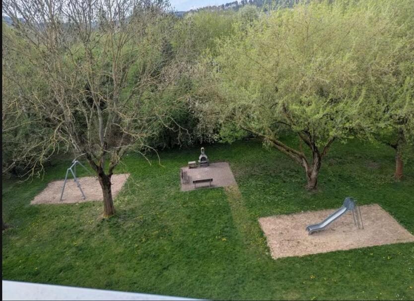 Wohnung mit Gartenmitbenutzung
