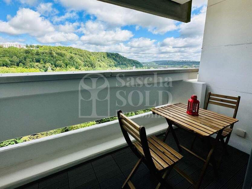 Möbliertes Apartment mit Loggia, Küche & modernem Bad - ideal für Rentner, Nähe Saarbrücken-Güdingen 1 zimmer